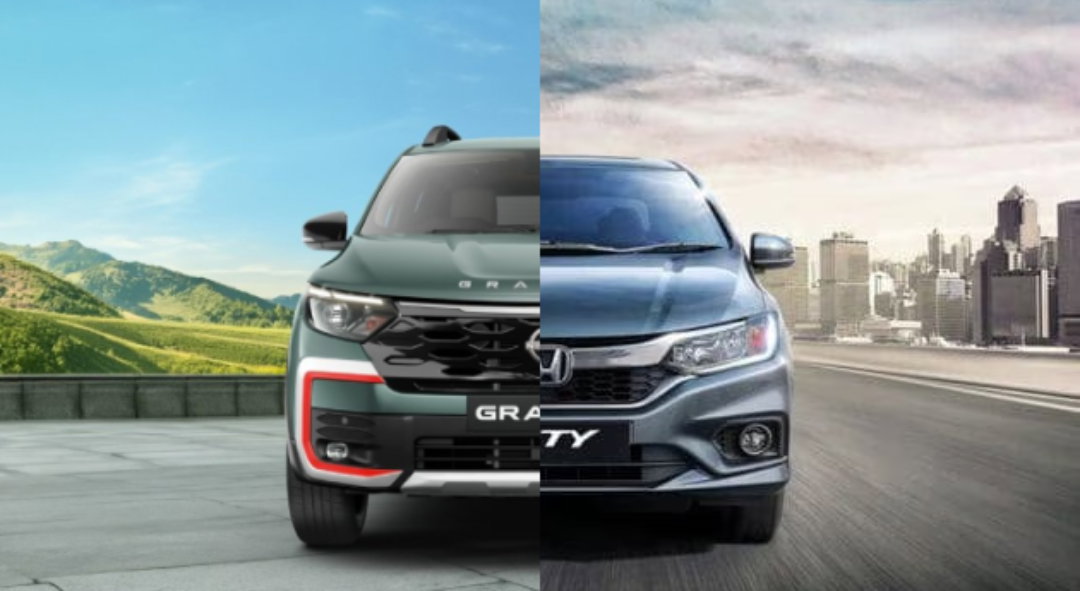 TechDogs-"An Image With The Vehicles Of Honda And Nissan"