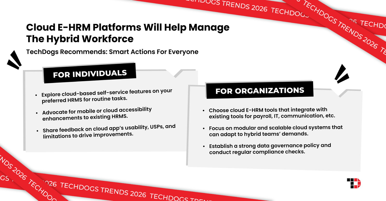 TechDogs-"Trend 2: Cloud E-HRM Platforms Will Help Manage The Hybrid Workforce"