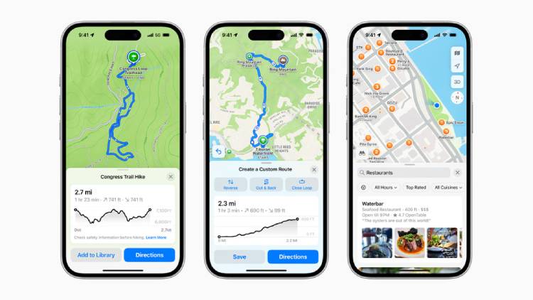 TechDogs "image showing apple maps on phone" TechDogs "image showing apple maps on phone"