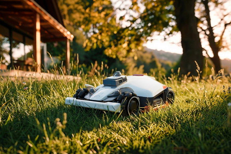 TechDogs - “An Image Showing Luba 3 AWD Robot Mower With Lidar Mapping”