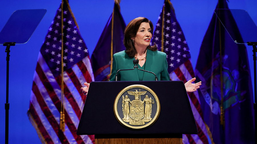 TechDogs - "An Image Of Kathy Hochul, Governor Of New York"