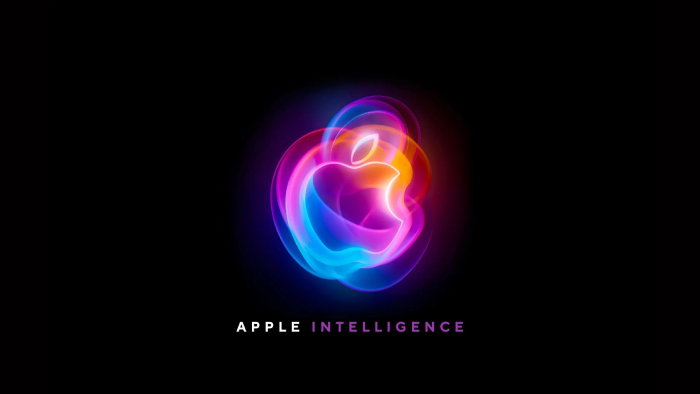 TechDogs - "An Image Showing The Apple Intelligence Glowing Logo"