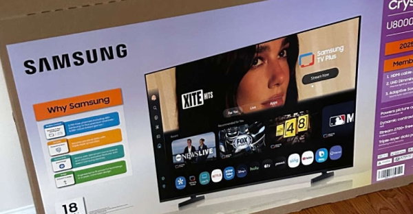 TechDogs - "Samsung TV Packaging Box Featuring Dua Lipa"