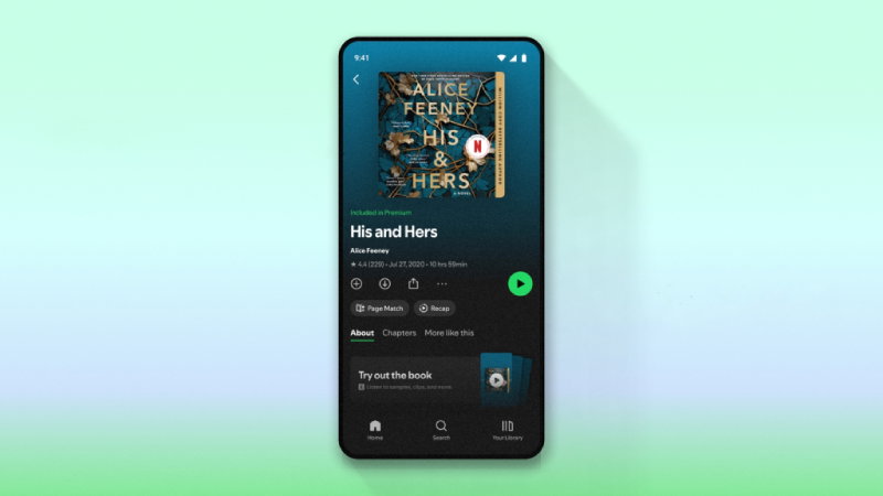 TechDogs - "An Image Showing Audiobooks With AI Tools By Spotify"