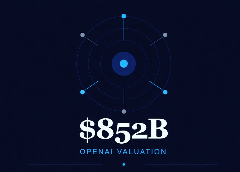 TechDogs - "An Image Showing OpenAI's $852B Valuation"