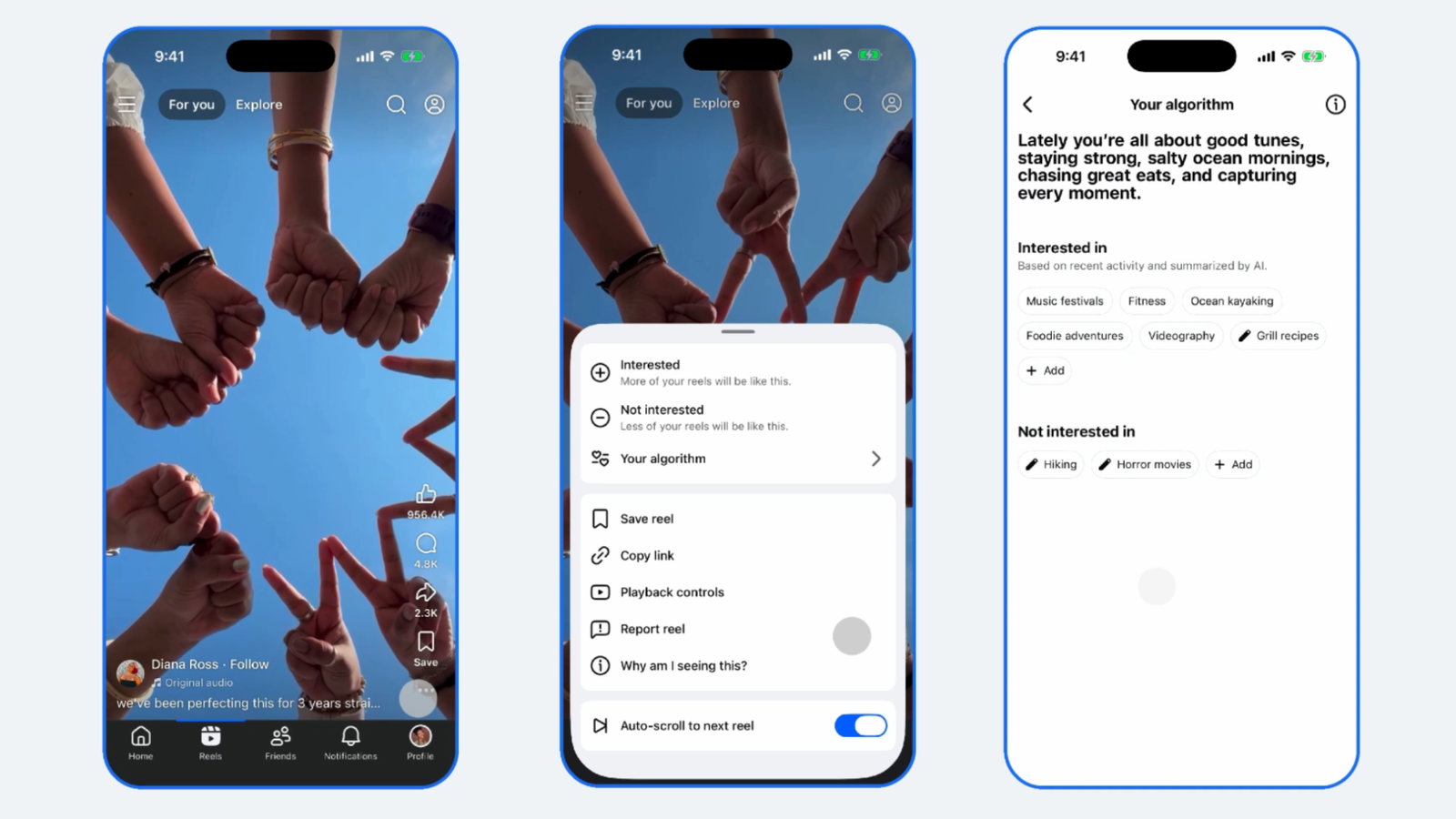 TechDogs-"An Image Depicting Facebook's New Your Algorithm Features"