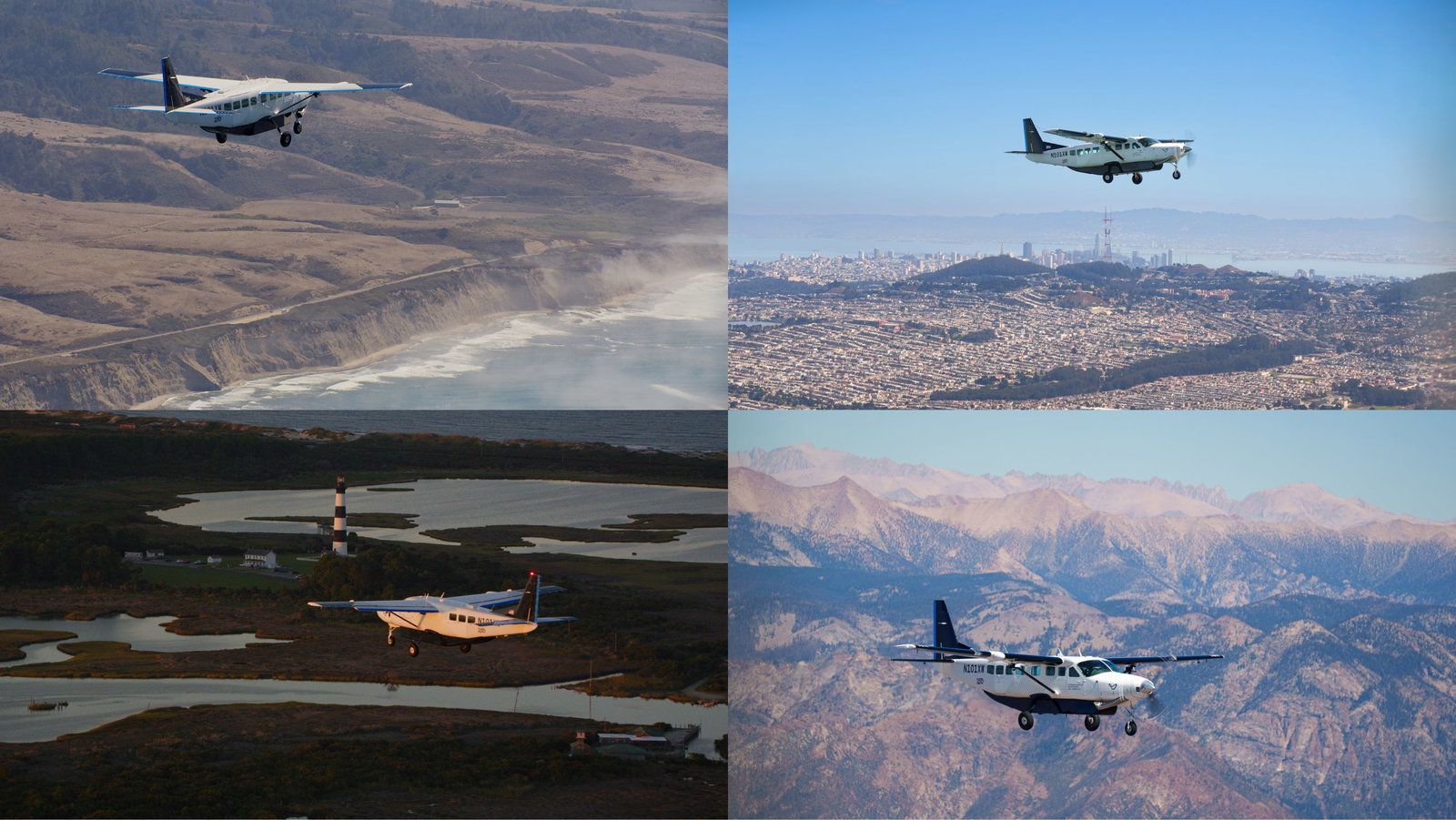 TechDogs-"An Image Of Joby Aviation's Plane That Completed The First-Ever Fully Autonomous Flight Across The United States"