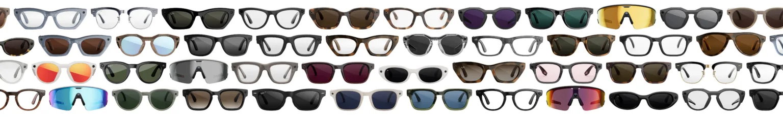 TechDogs-"An Image Of A Wide Range Of Meta Smart Glasses"