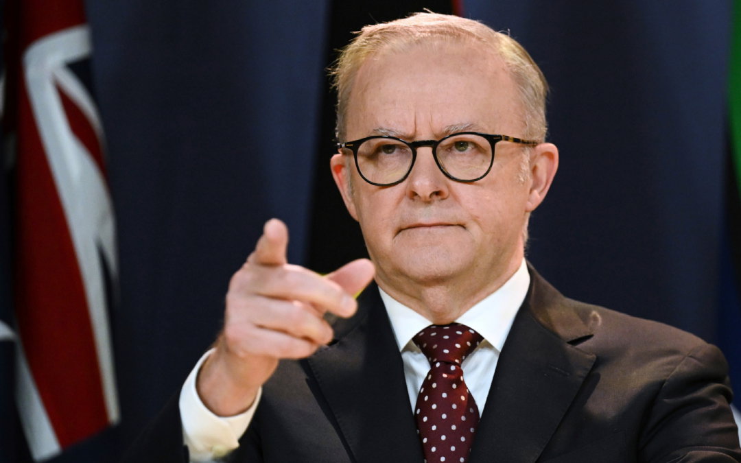 TechDogs-"An Image Of Anthony Albanese, The Prime Minister Of Australia"