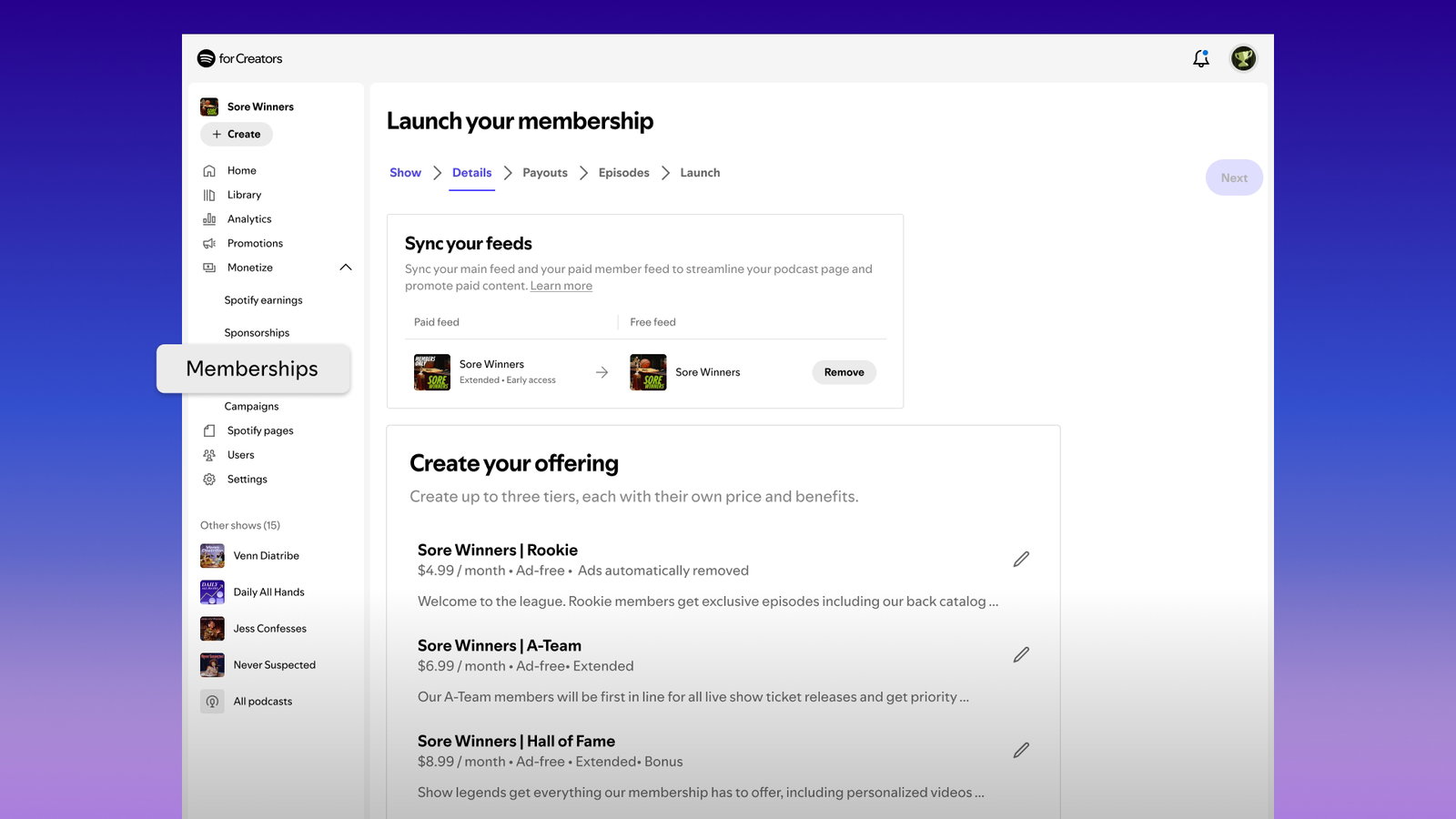 TechDogs-"An Image Of Spotify's Paid Podcast Memberships"