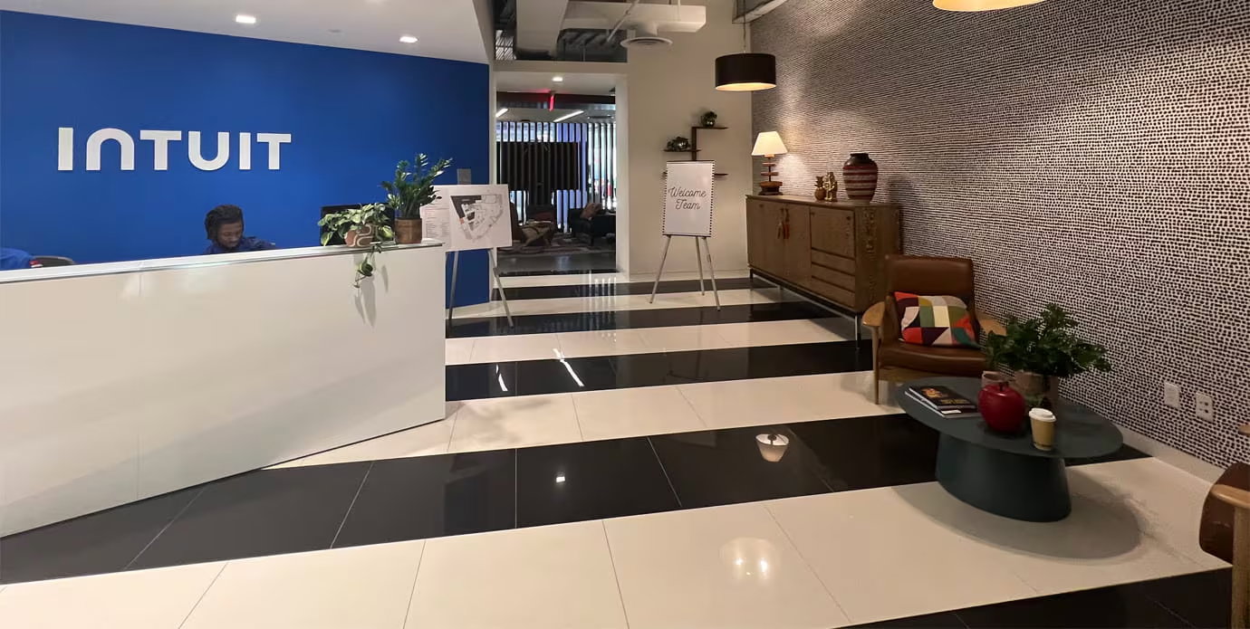 TechDogs-"An Image Of Intuit's Office"