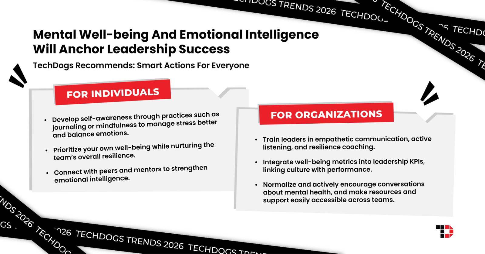 TechDogs-"Trend 5: Mental Well-being And Emotional Intelligence Will Anchor Leadership Success"