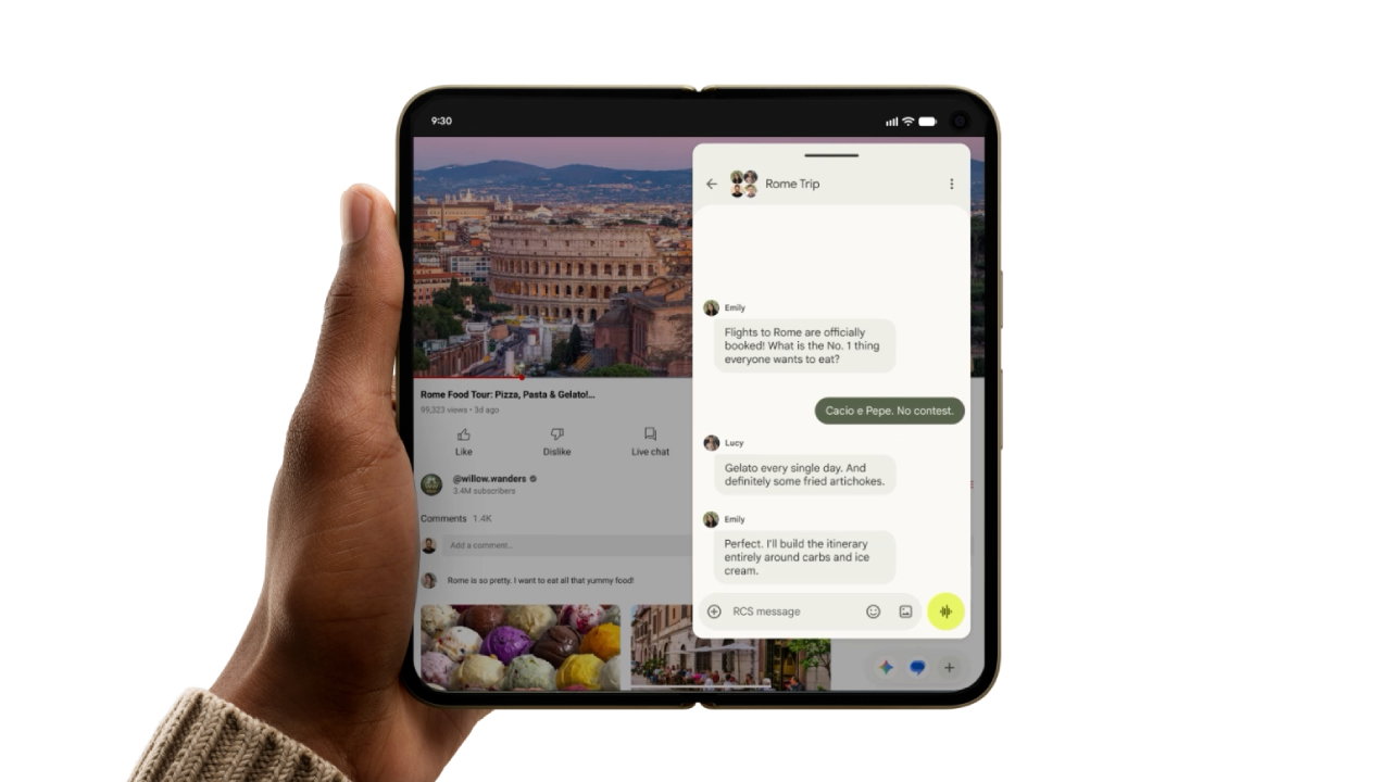 TechDogs-"An Image Of The Google Pixel 11 Pro Fold"