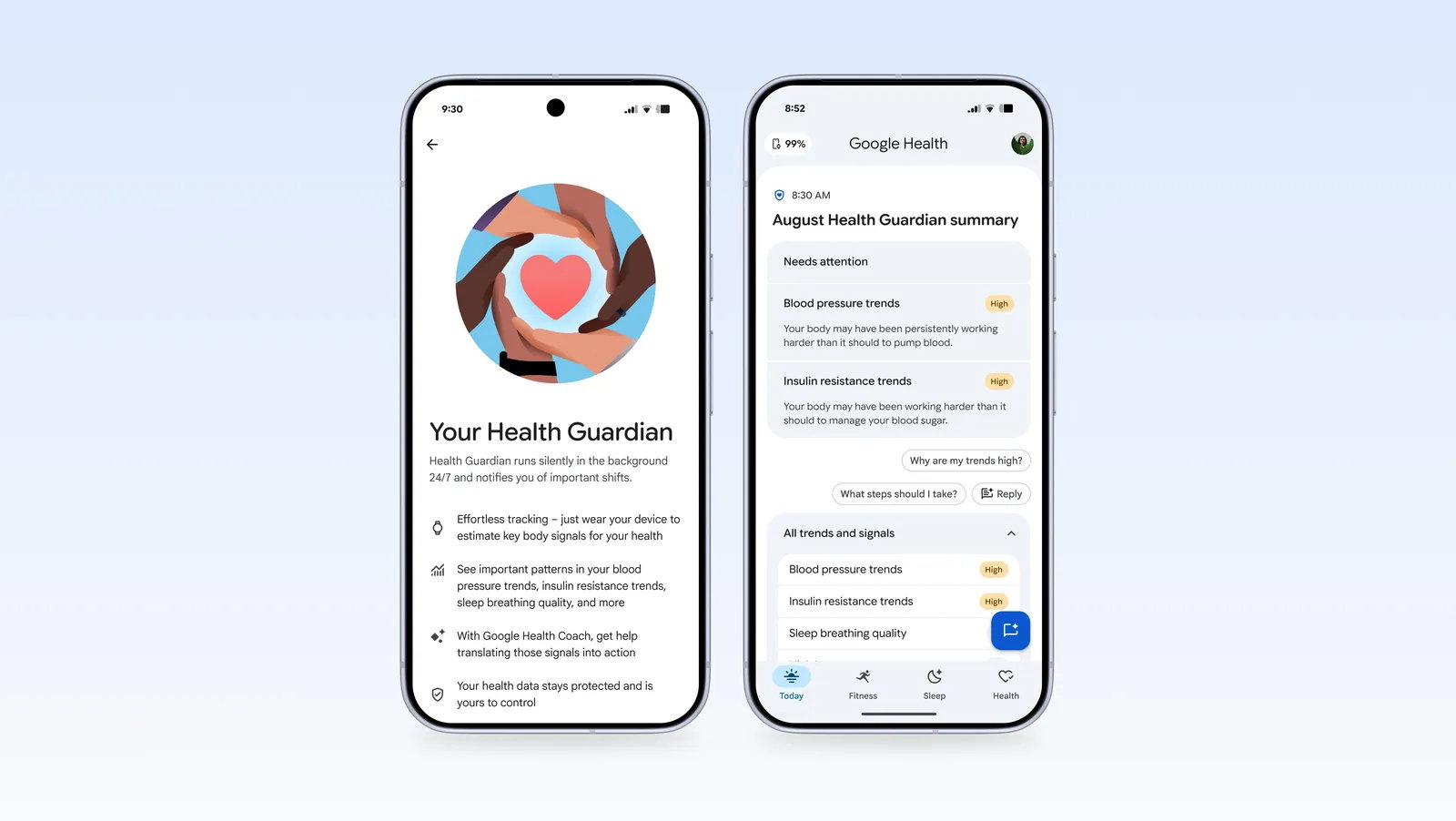 TechDogs-"An Image Showing Google Pixel Watch 5's Health Guardian Feature"