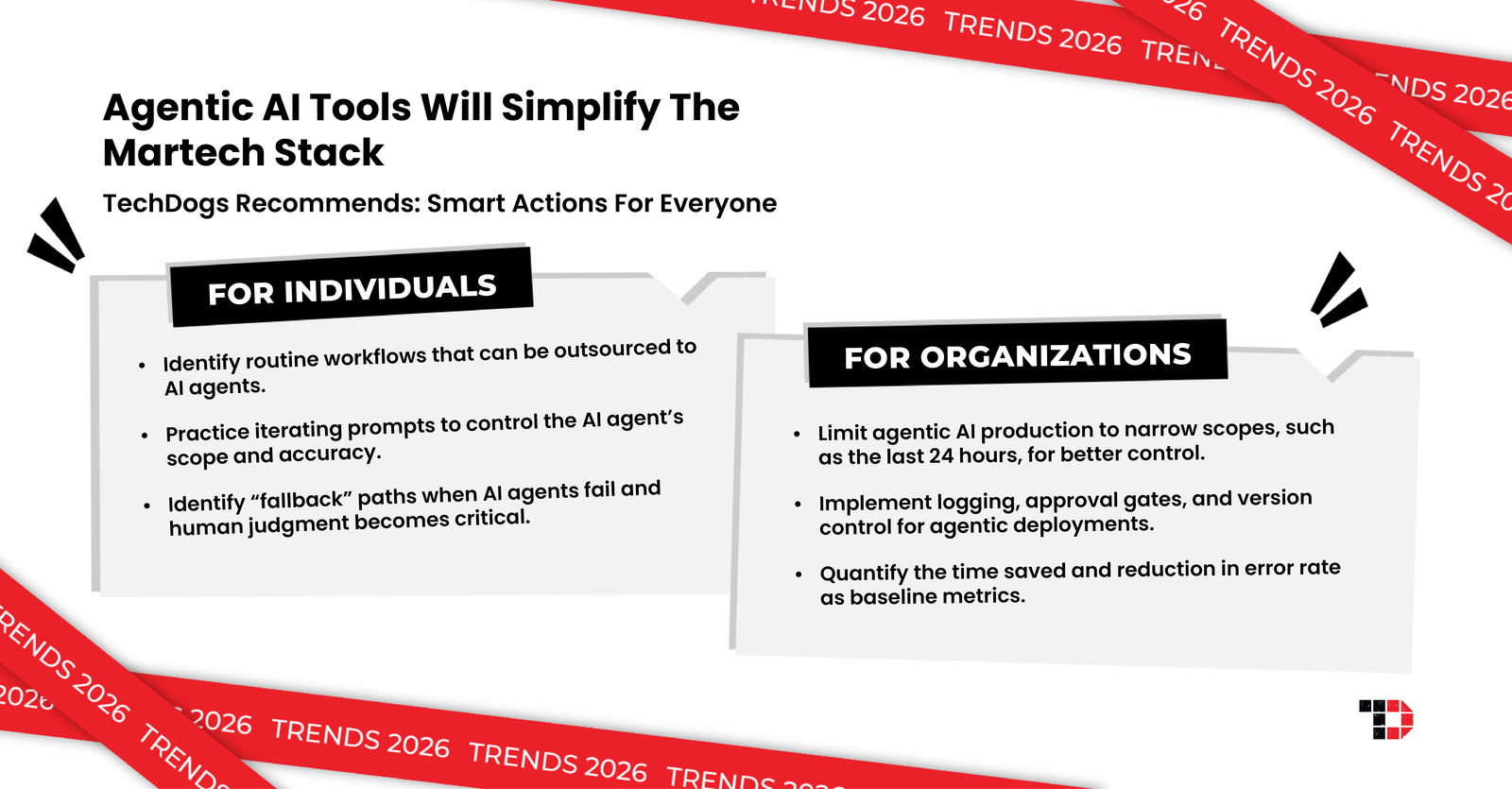 TechDogs-"Trend 4: Agentic AI Tools Will Simplify The Martech Stack"