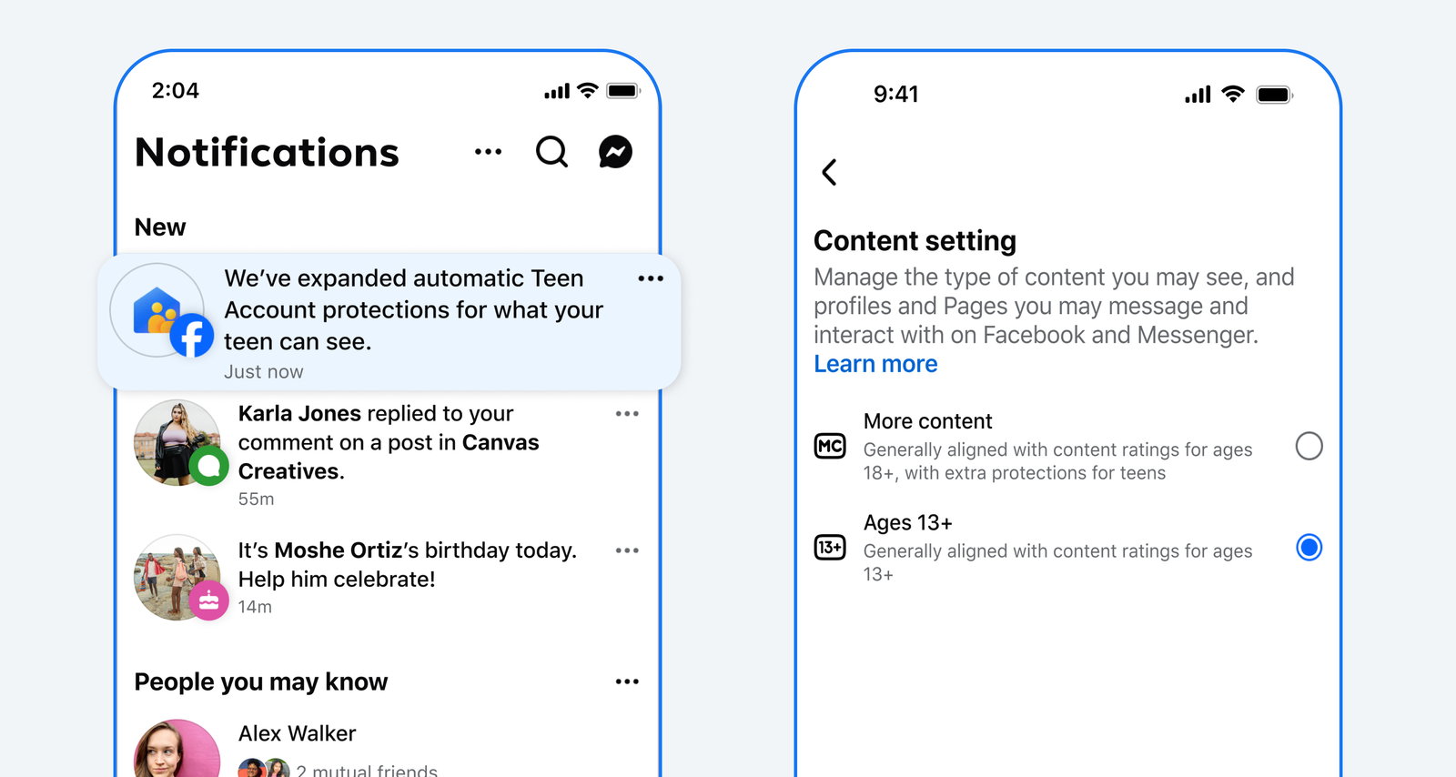 TechDogs-"An Image Depicting Meta's New Content Settings For Teen Accounts"