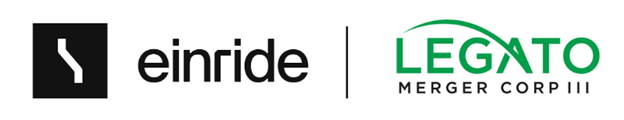 TechDogs-"Einride And Legato Merger Corp III Logos Showcasing Upcoming SPAC Partnership"