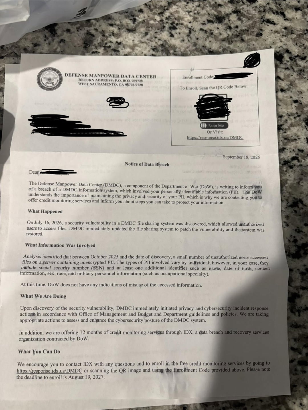 TechDogs-"Pentagon Data Breach Exposed Unencrypted Military Personnel Records"
