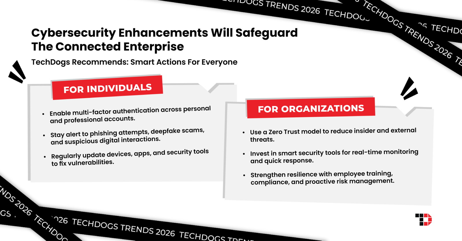 TechDogs-"Trend 3: Cybersecurity Enhancements Will Safeguard The Connected Enterprise"