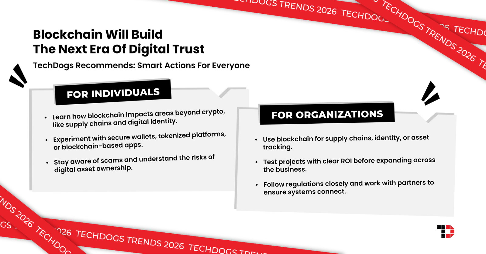 TechDogs-"Trend 4: Blockchain Will Build The Next Era Of Digital Trust"