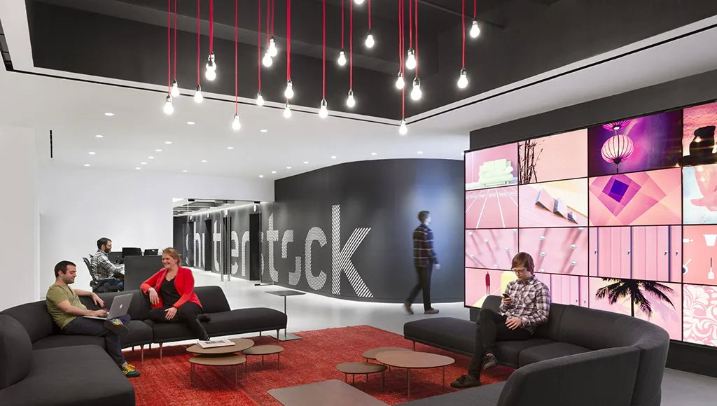 TechDogs-"An Image Of The Shutterstock Office"