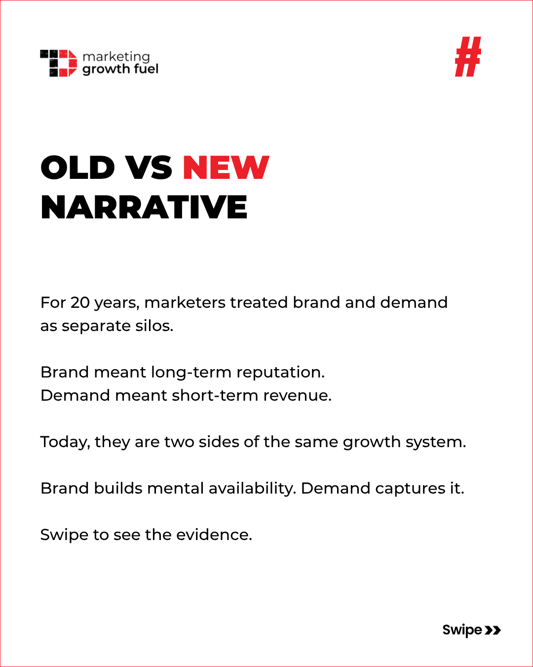 Why Brand vs Demand Is a False Choice Why Brand vs Demand Is a False Choice