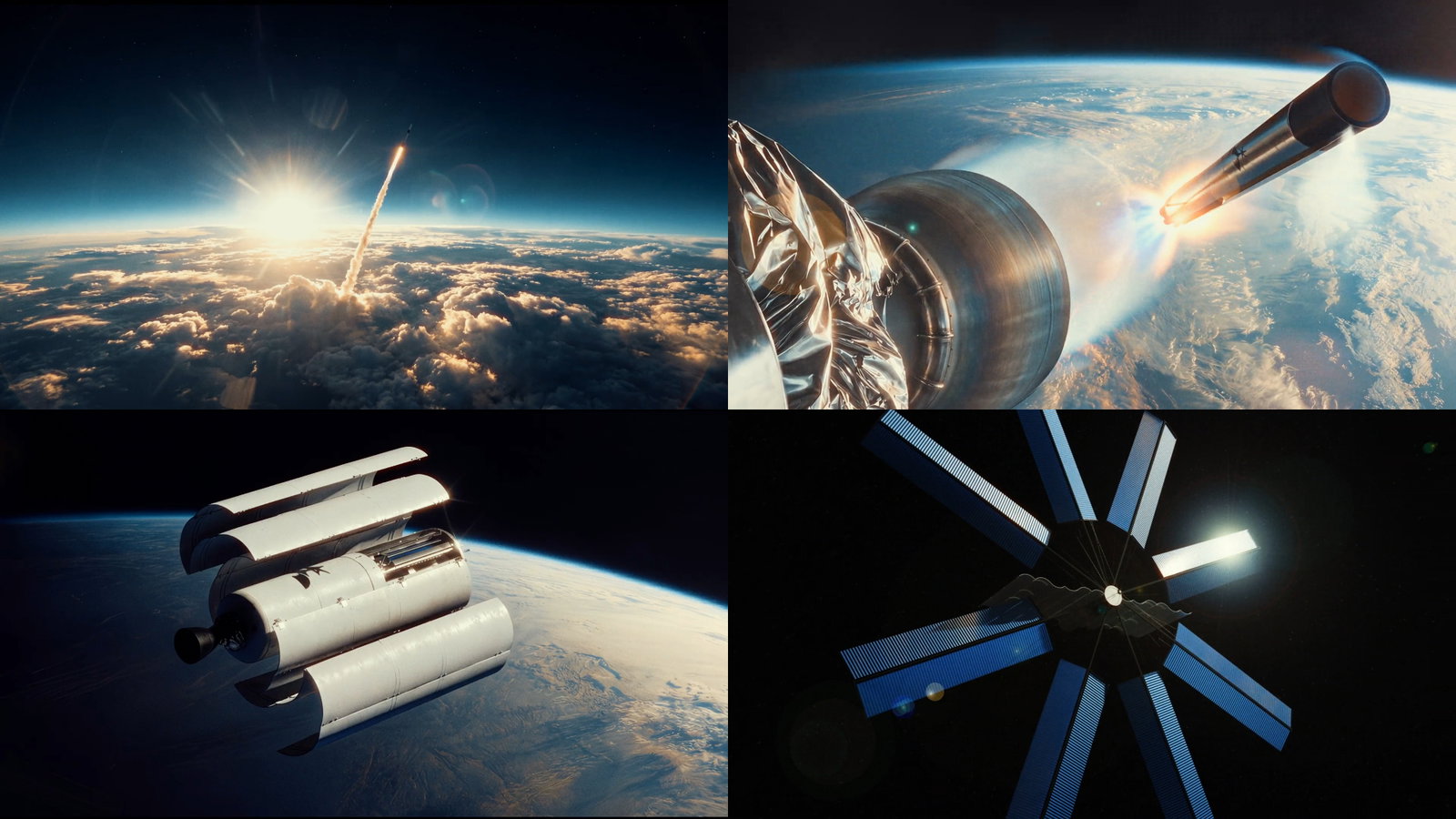 TechDogs-"A Collage Of Screenshots From Cowboy Space's Video"