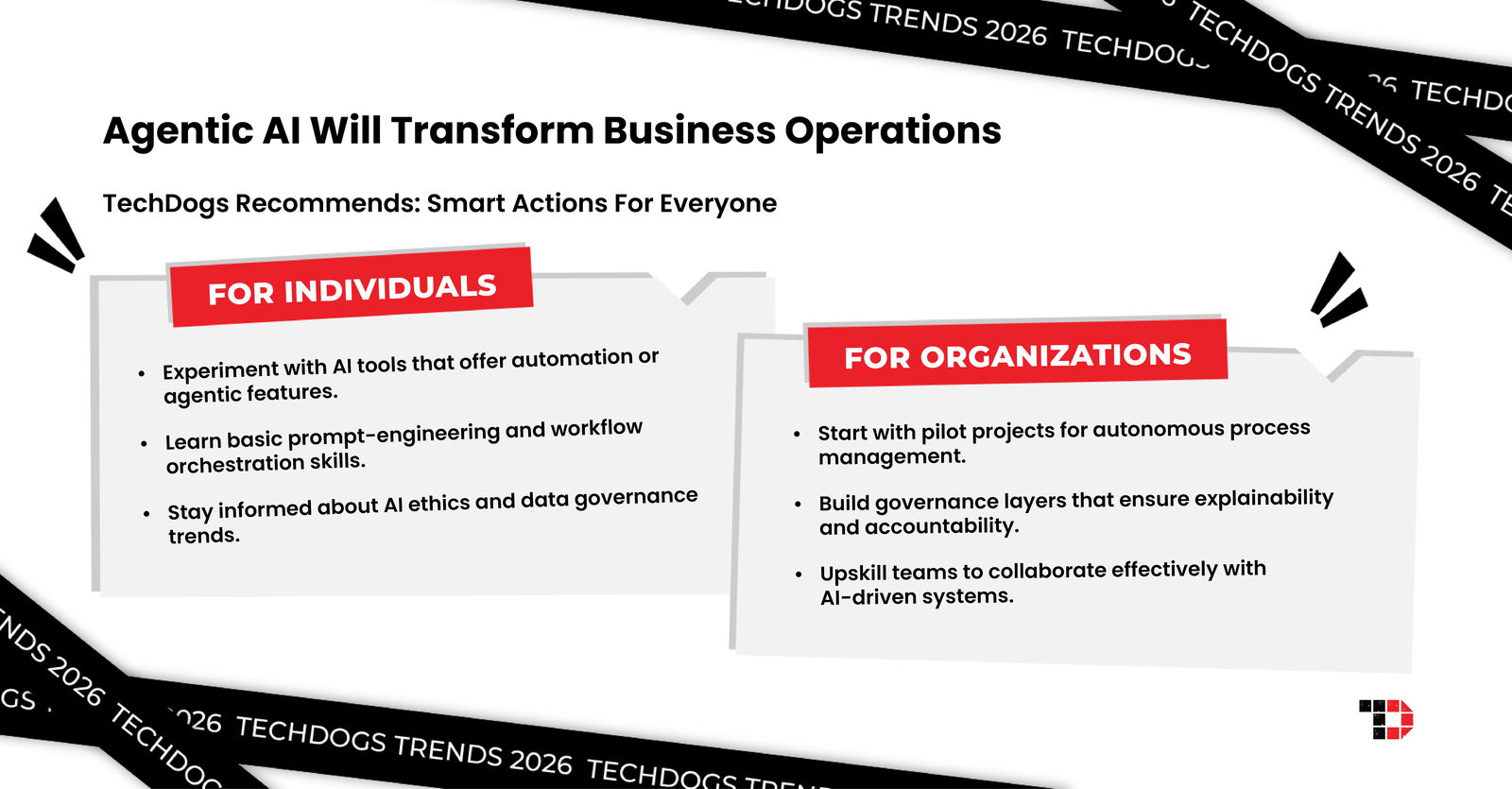 TechDogs-"Trend 1: Agentic AI Will Transform Business Operations"