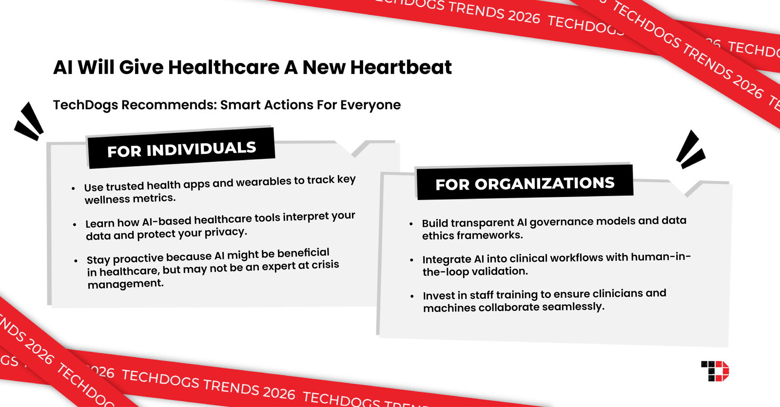 TechDogs-"Trend 4: AI Will Give Healthcare A New Heartbeat"