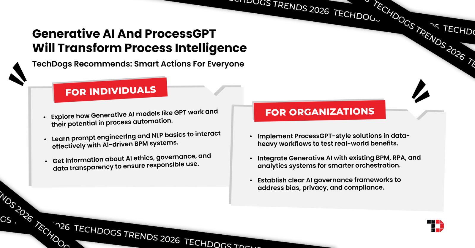 TechDogs-"Trend 5: Generative AI And ProcessGPT Will Transform Process Intelligence"