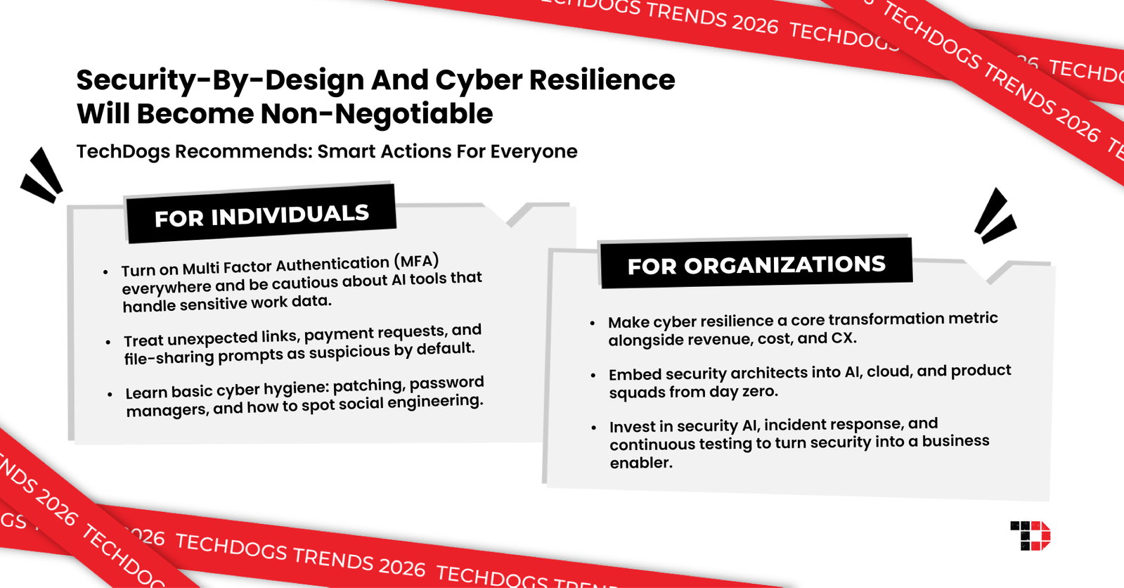 TechDogs-"Trend 4: Security-By-Design And Cyber Resilience Will Become Non-Negotiable"