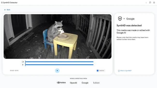 TechDogs-"Google Opens SynthID AI Content Detection Website To Everyone"