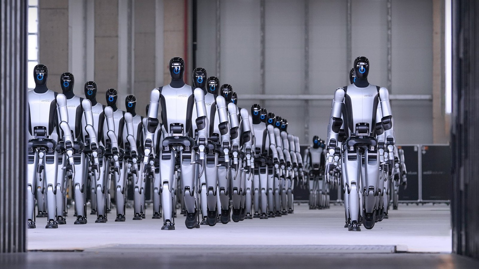 TechDogs-"An Image Of Chinese Robotics Company UBTECH Robotics' Humanoid Robots"