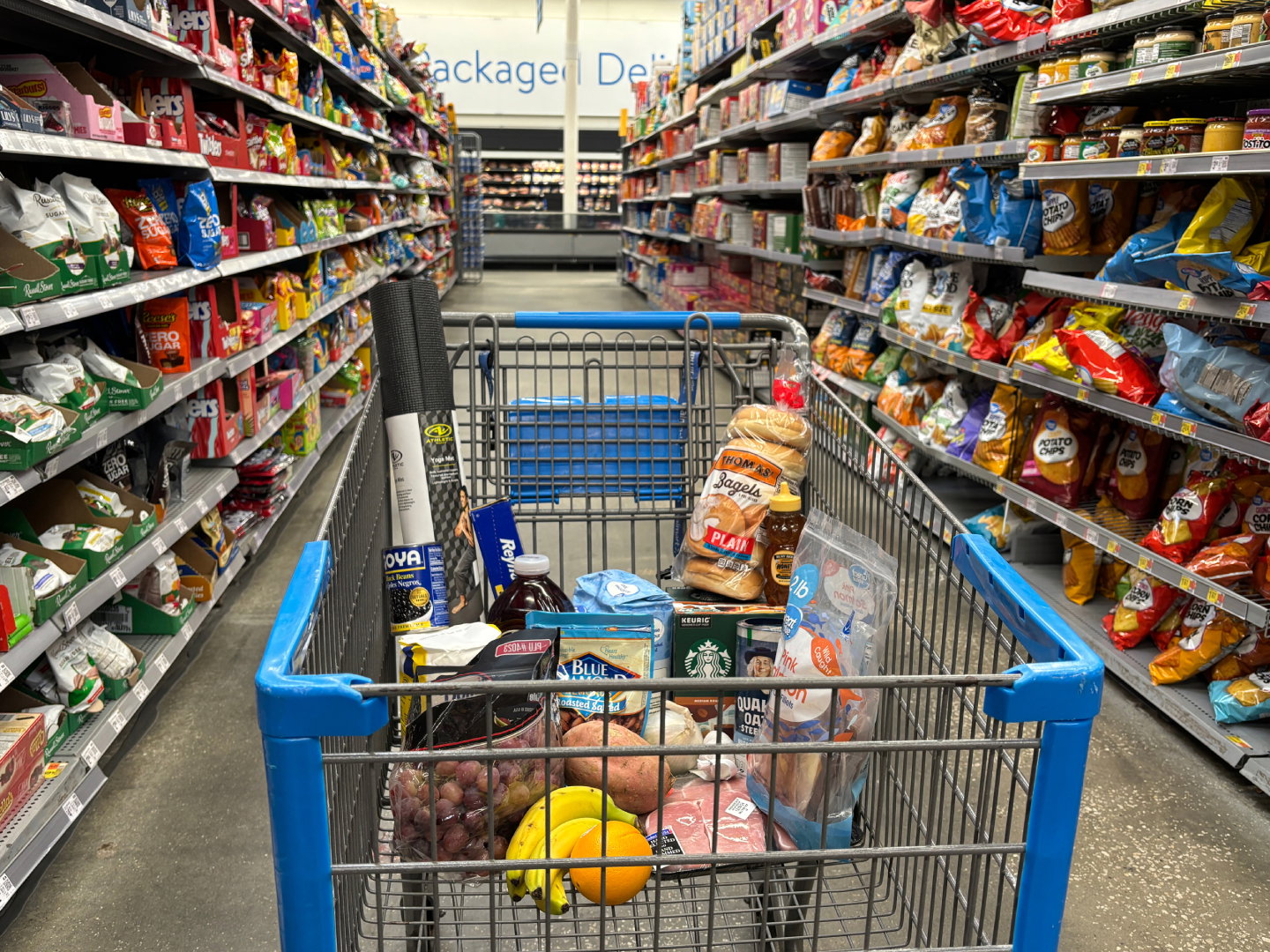 TechDogs-"An Image Of A Walmart Store"