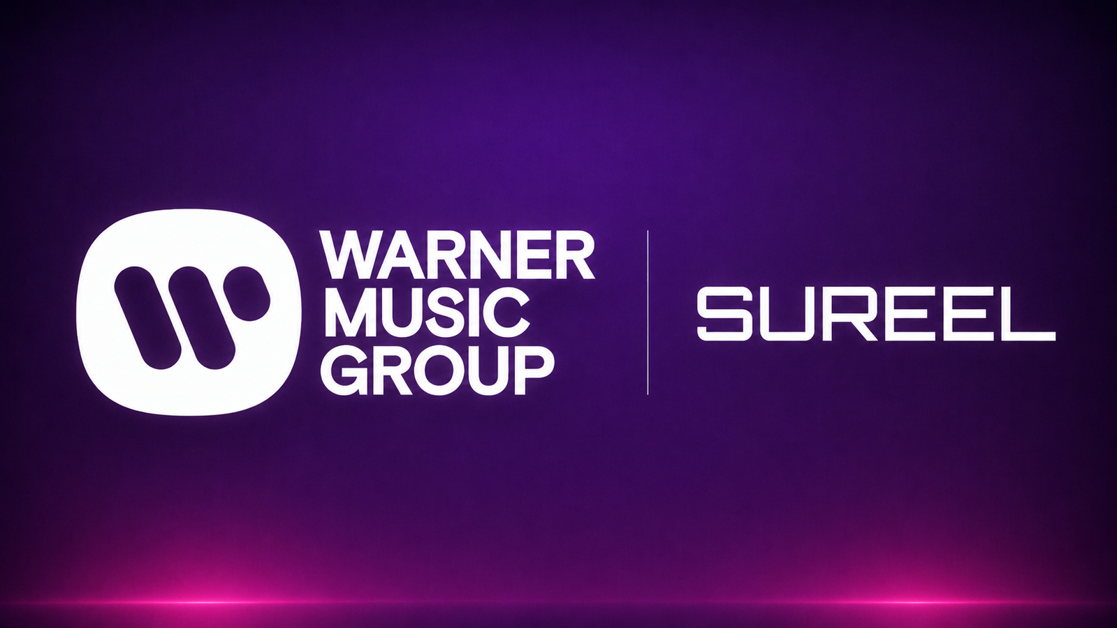 TechDogs-"An Image With The Logos Of Warner Music Group And Sureel AI"