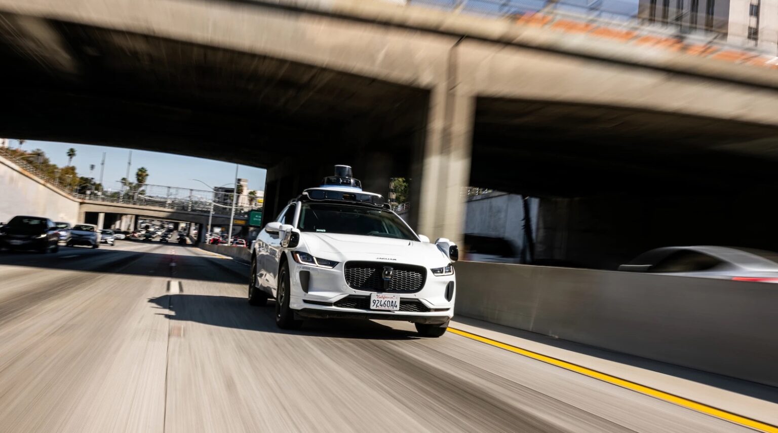 TechDogs-"An Image Of A Waymo Robotaxi"