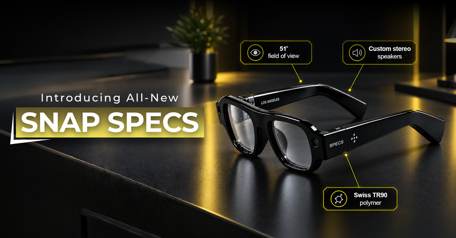 TechDogs-"Here's What Snap's New SPECS AR Glasses Can Actually Do" TechDogs-"Here's What Snap's New SPECS AR Glasses Can Actually Do"