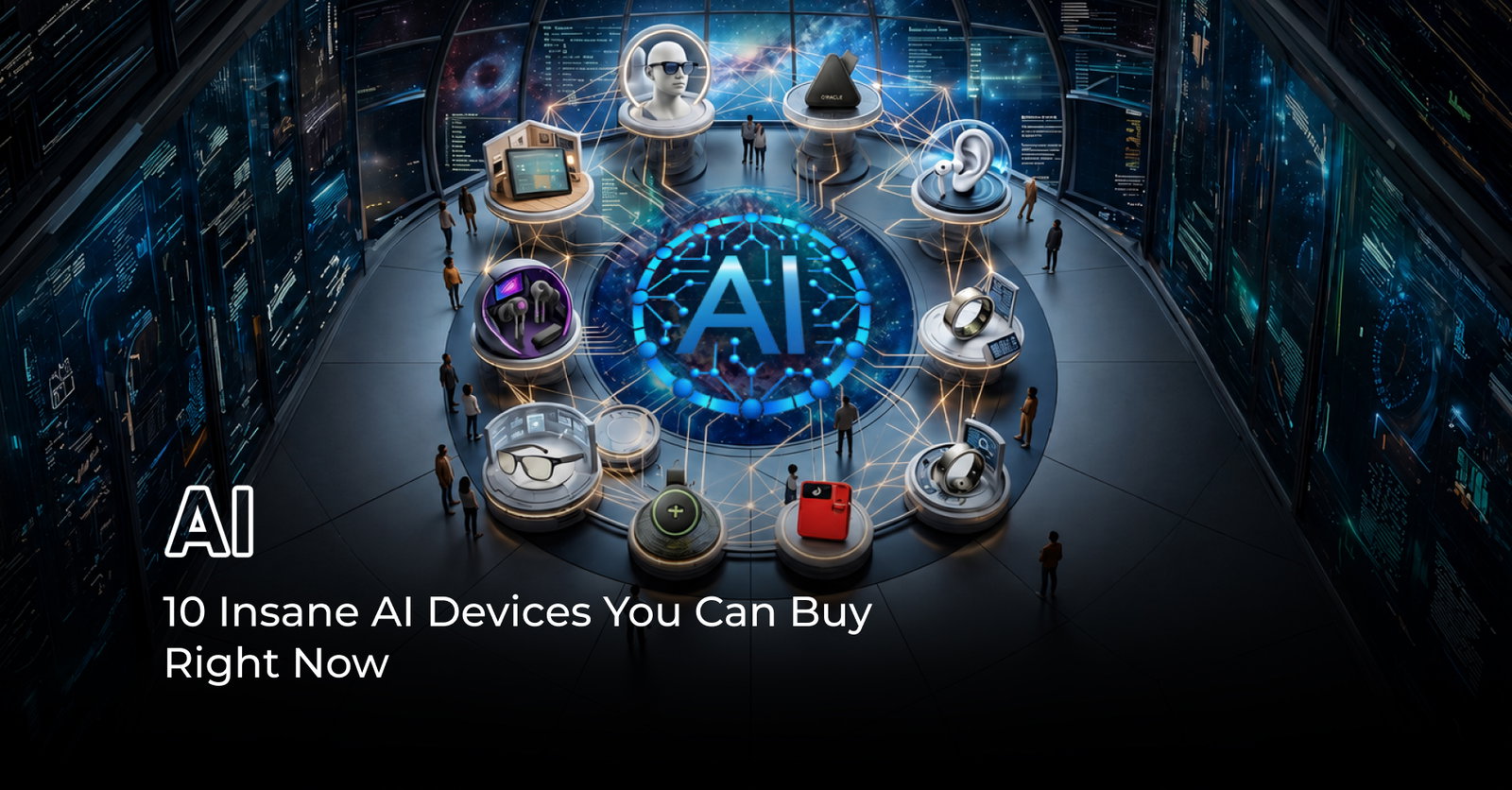 TechDogs-"10 Insane AI Devices You Can Buy Right Now" TechDogs-"10 Insane AI Devices You Can Buy Right Now"