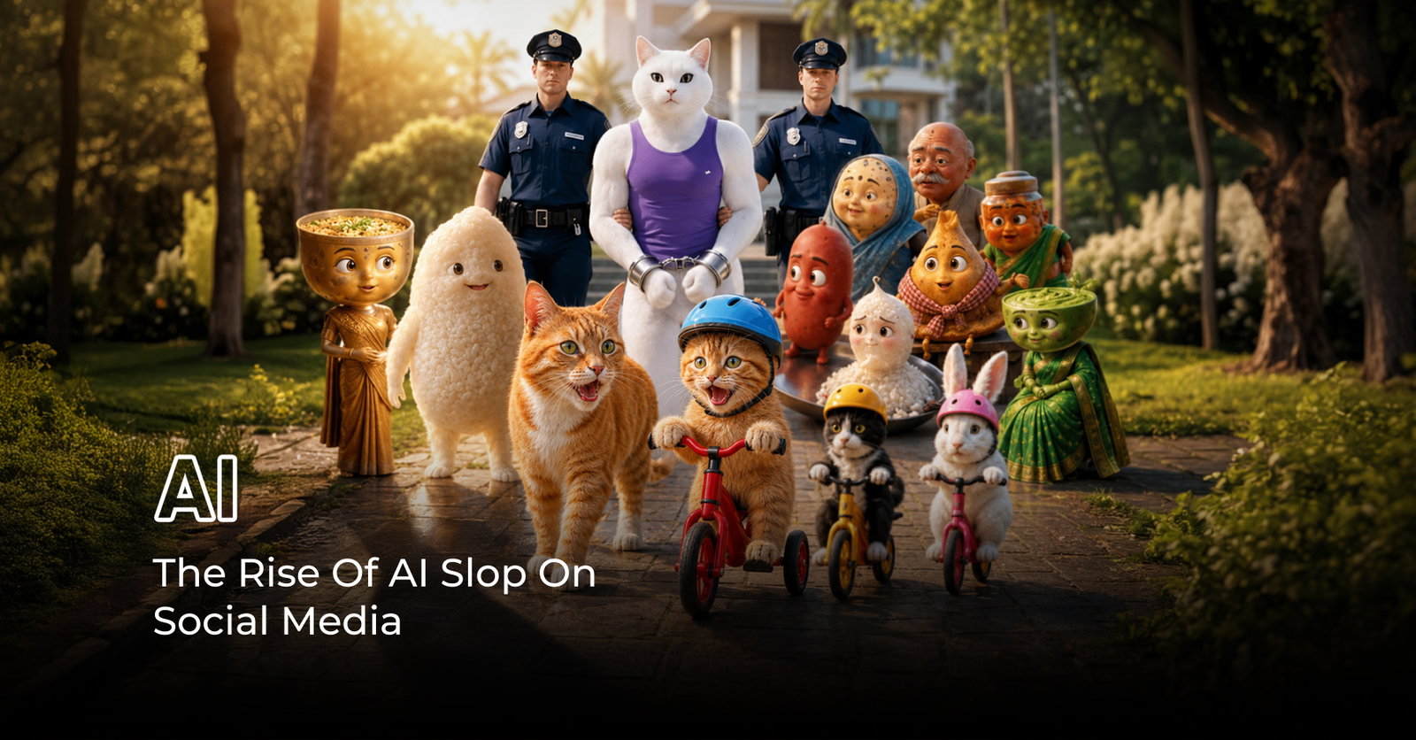 TechDogs-"The Rise Of AI Slop On Social Media" TechDogs-"The Rise Of AI Slop On Social Media"