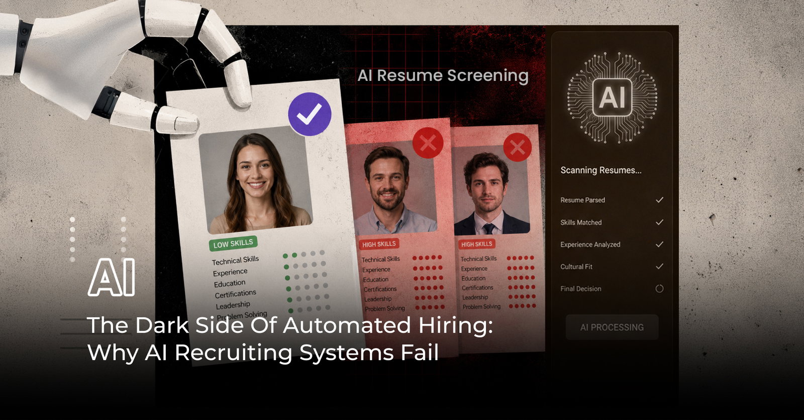 TechDogs-"The Dark Side of Automated Hiring: Why AI Recruiting Systems Fail" TechDogs-"The Dark Side of Automated Hiring: Why AI Recruiting Systems Fail"