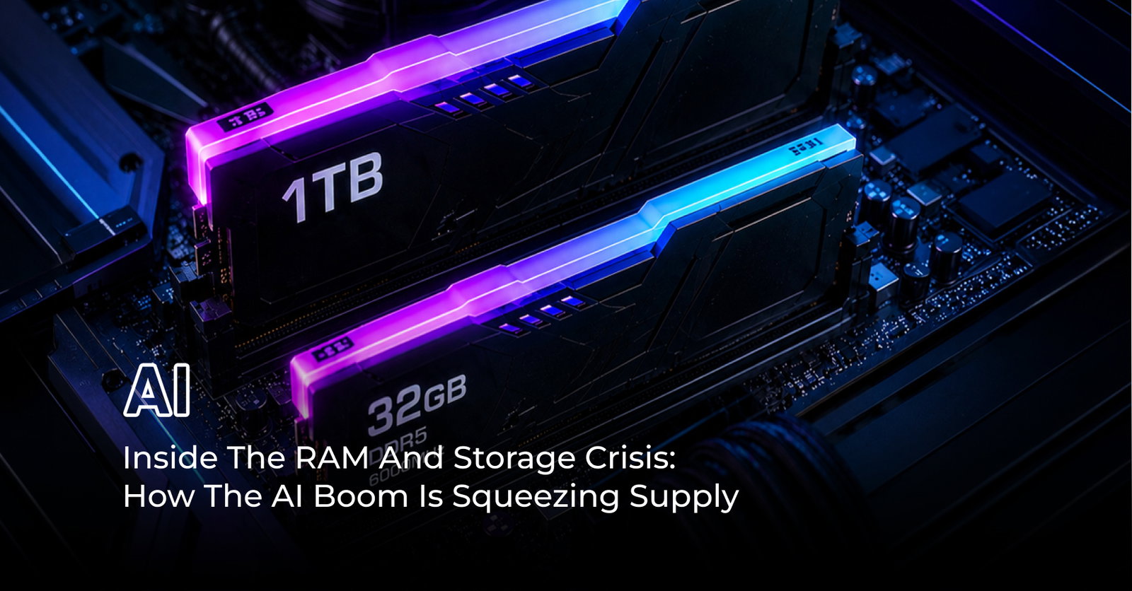 TechDogs-"Inside The RAM And Storage Crisis: How AI Is Squeezing Supply" TechDogs-"Inside The RAM And Storage Crisis: How AI Is Squeezing Supply"