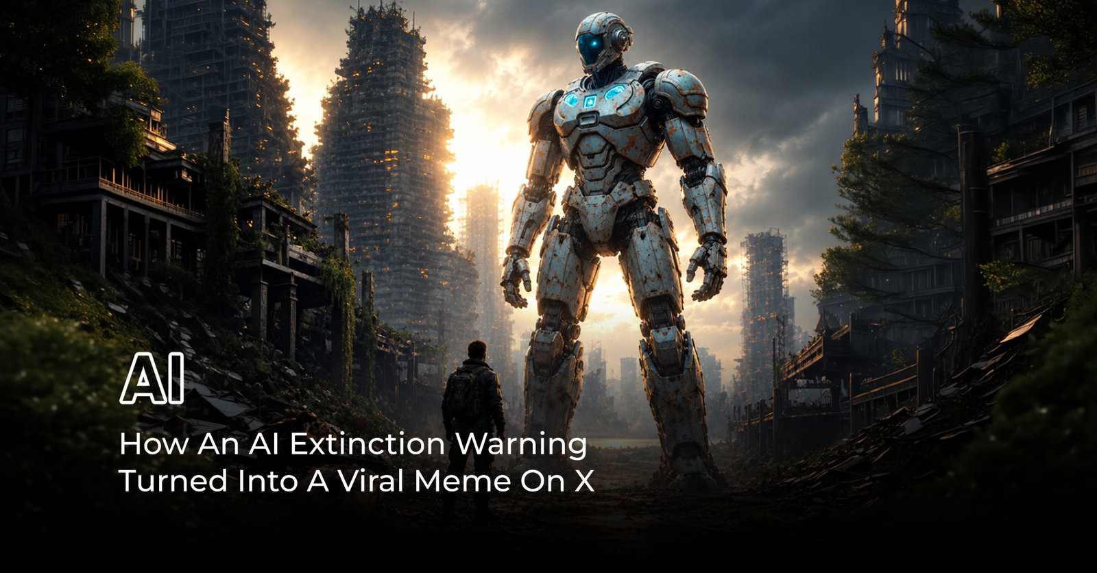 TechDogs-"How An AI Extinction Warning Turned Into A Viral Meme On X" TechDogs-"How An AI Extinction Warning Turned Into A Viral Meme On X"