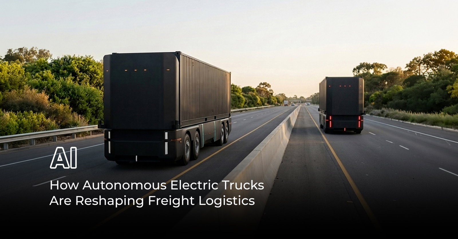 TechDogs-"How Autonomous Electric Trucks Are Reshaping Freight Logistics"