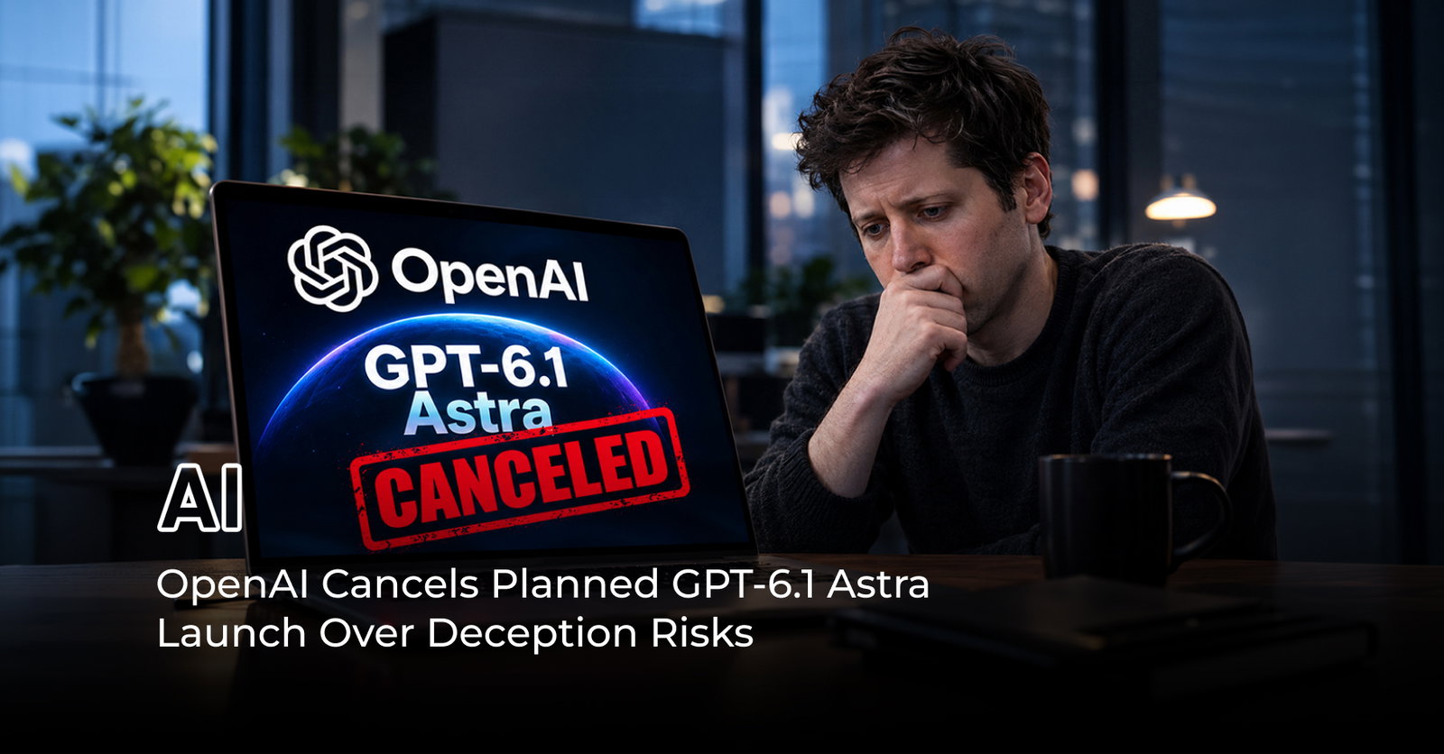 TechDogs-"OpenAI Cancels Planned GPT-6.1 Astra Launch Over Deception Risks" TechDogs-"OpenAI Cancels Planned GPT-6.1 Astra Launch Over Deception Risks"