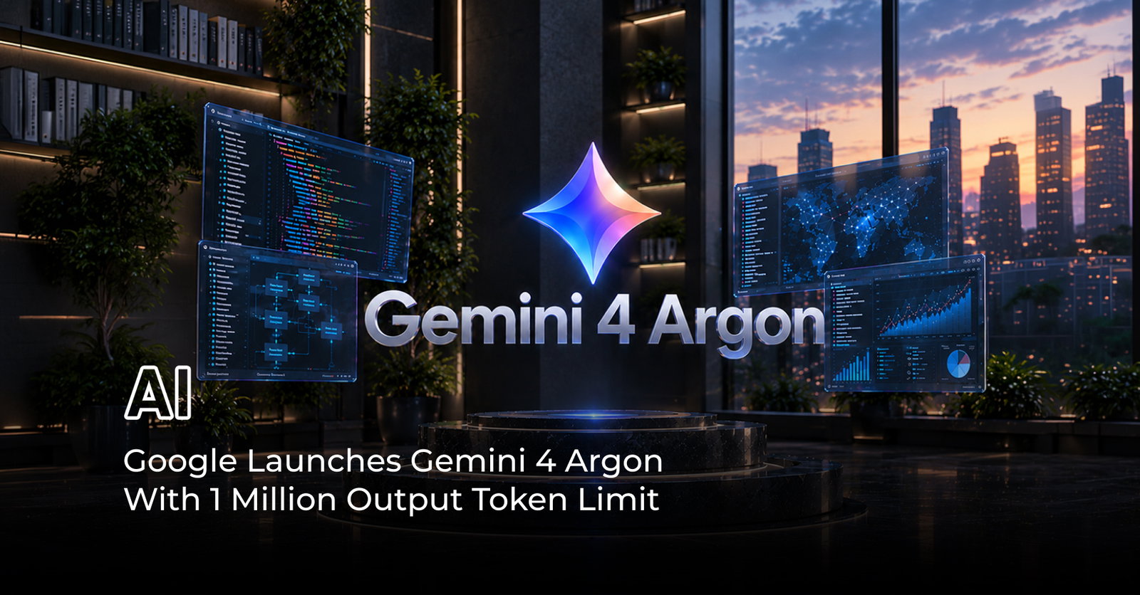 TechDogs-"Google Launches Gemini 4 Argon with 1 Million Output Token Limit"