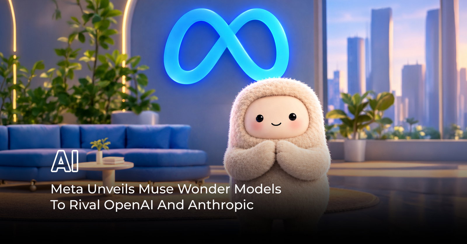 TechDogs-"Meta Unveils Muse Wonder Models To Rival OpenAI And Anthropic" TechDogs-"Meta Unveils Muse Wonder Models To Rival OpenAI And Anthropic"