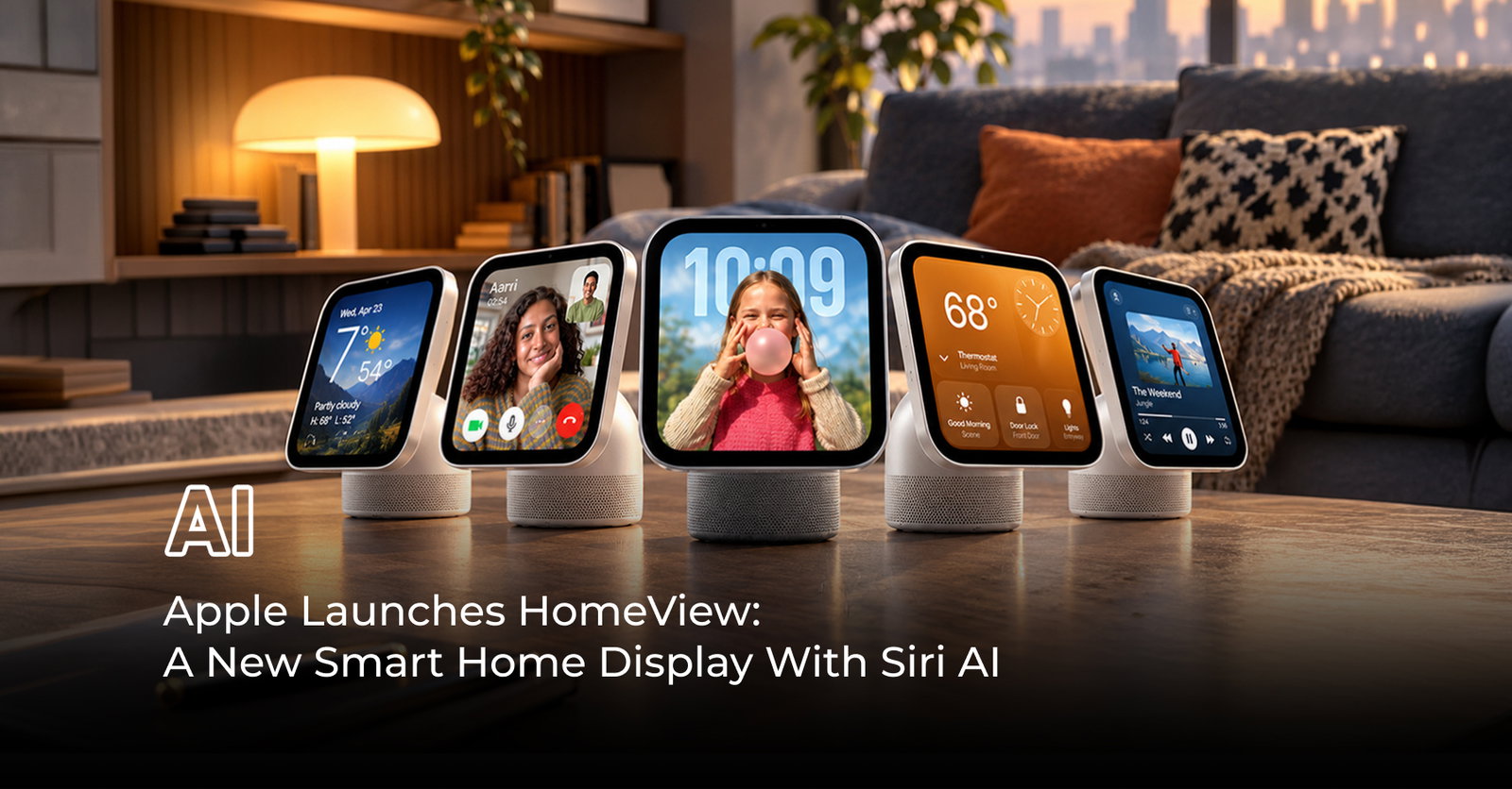 TechDogs-"Apple Launches HomeView: A New Smart Home Display With Siri AI" TechDogs-"Apple Launches HomeView: A New Smart Home Display With Siri AI"