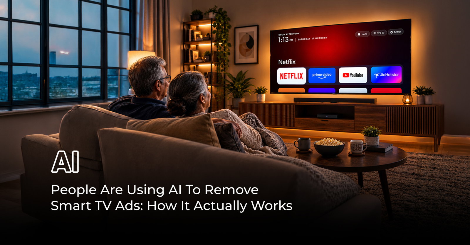 TechDogs-"People Are Using AI To Remove Smart TV Ads: How It Actually Works" TechDogs-"People Are Using AI To Remove Smart TV Ads: How It Actually Works"