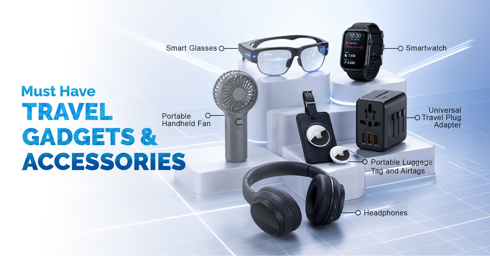 TechDogs-"10 Must-Have Travel Tech Gadgets & Accessories For Any Trip" TechDogs-"10 Must-Have Travel Tech Gadgets & Accessories For Any Trip"