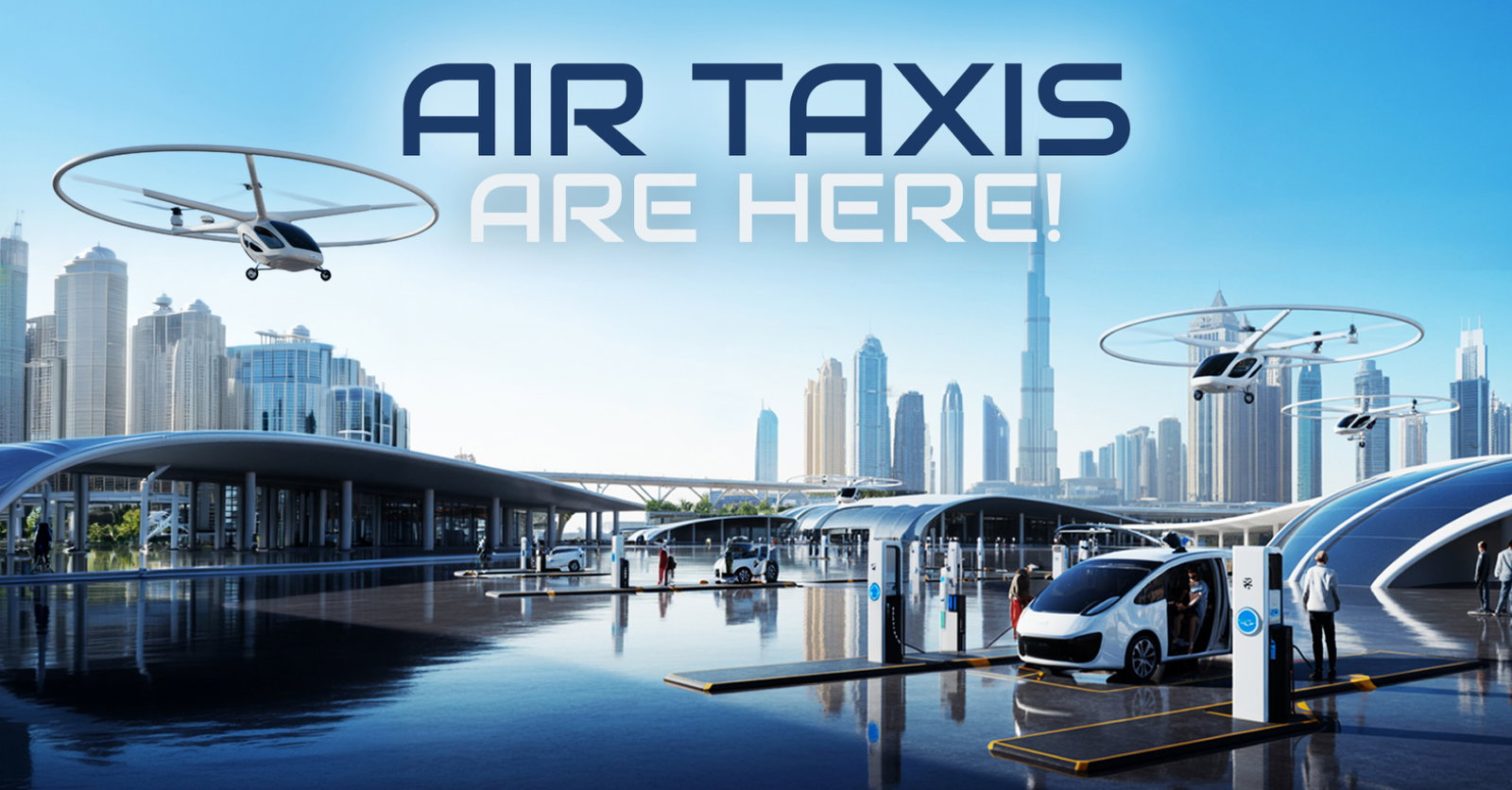 TechDogs-"Air Taxis Are Here!"